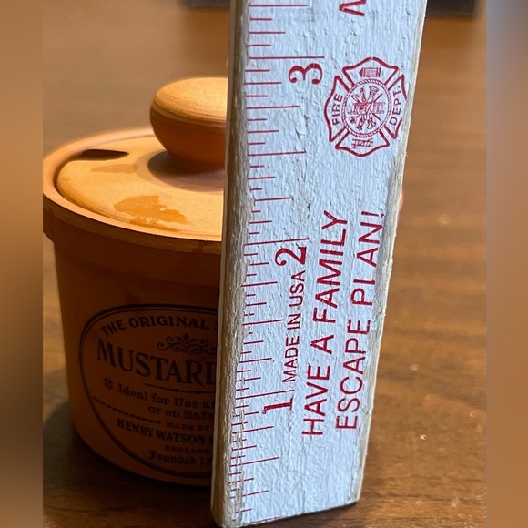 Vintage Henry Watson of Suffolk Mini Mustard Pot - Brown Discontinued - Picture 6 of 7